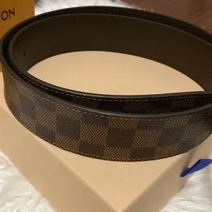 Louis Vuitton Mini Damier Ebene 25mm LV Initiales Belt 90 36 Louis Vuitton Mini Damier Ebene 25mm LV Initiales Belt 90 36  main image 4